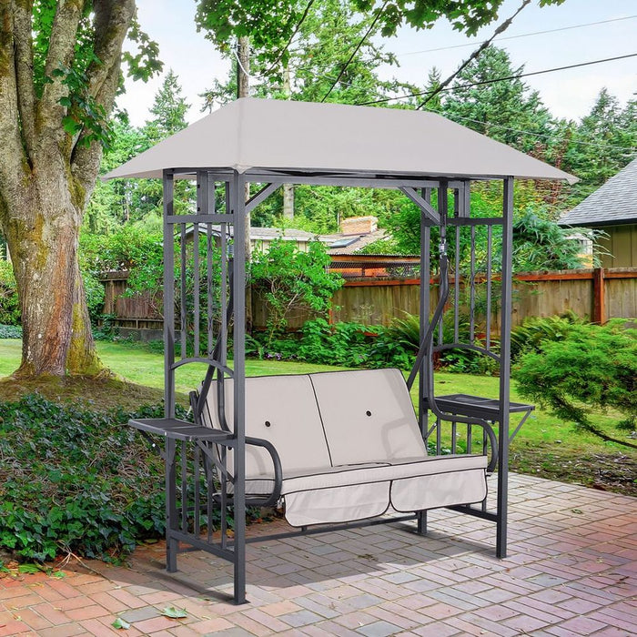 Outdoor Garden Canopy Swing Seat Loveseat Hammock Chair - 2 Seater | Professional Seller