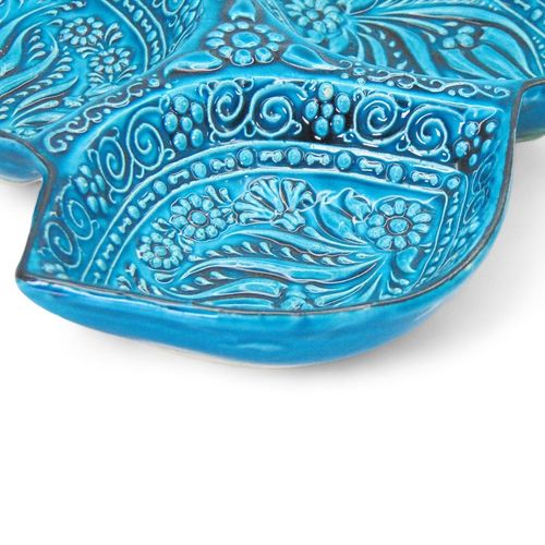 3-in-1 Leaves, Green Snack and Dip Bowl, Divided Servings