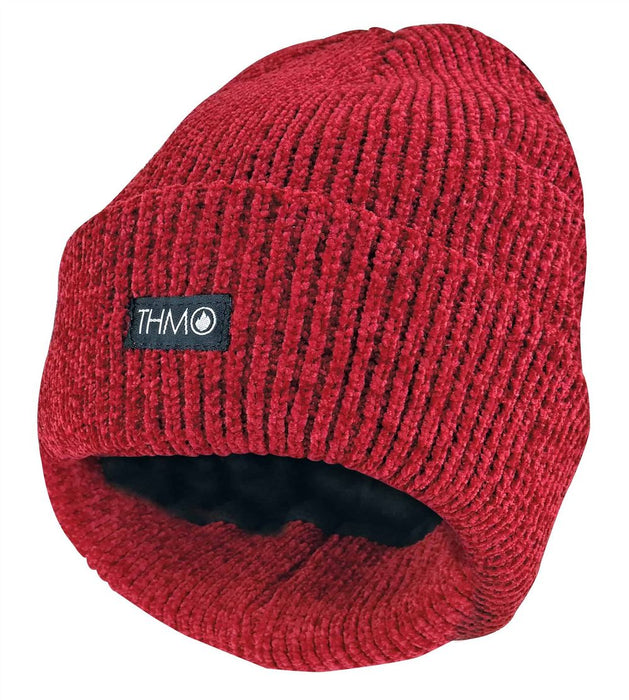 Luxury Chenille Thermal Beanie Hat - Stay Warm in Style!