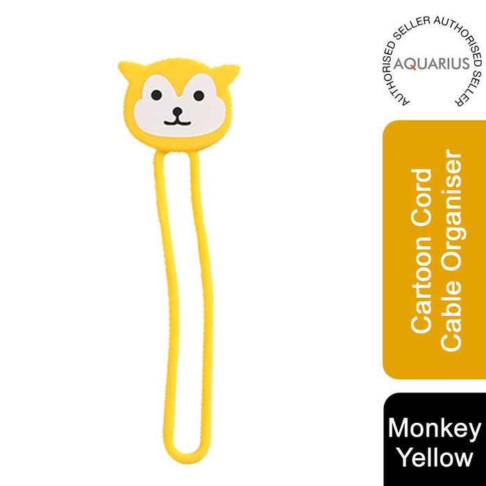 Aquarius Cute Animal Shape Cartoon Flexible Cord and Cable Organiser