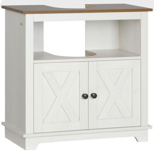 Bathroom Sink Cabinet, Freestanding Under Sink Cabinet, White