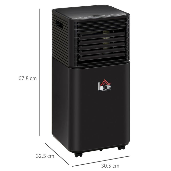 High-Quality HOMCOM Portable AC - 5000 BTU, 4 Modes, Timer, LED Display - Perfect for Home or Office