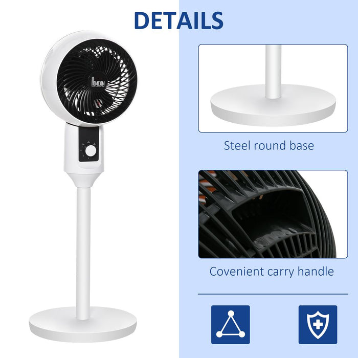 Premium 32" Air Fan: 3 Speed, 70° Oscillation, Carry Handle - HOMCOM