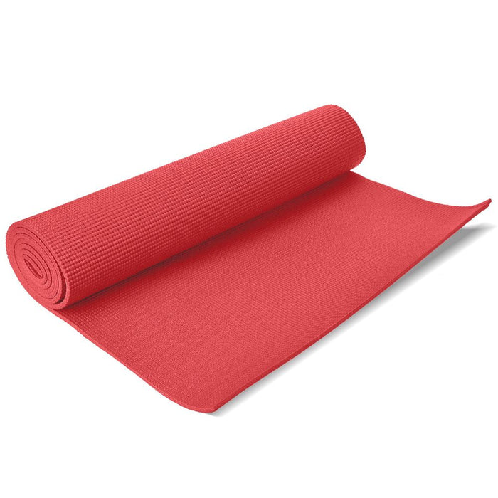 High-Quality Pink Yoga Mat 3mm | Durable & Non-Slip | Extra Large Size 173 x 61cm | Includes Carry Bag | Relax & Meditate