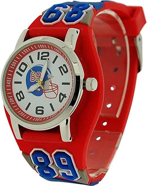 Ravel Children's White dial with American soccer helmet motif Watch R1521.10