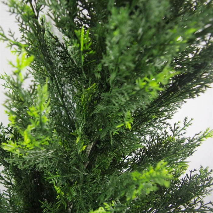 Ultra Realistic 4ft UV Resistant Artificial Cedar Tree - Perfect for Indoor/Outdoor Use