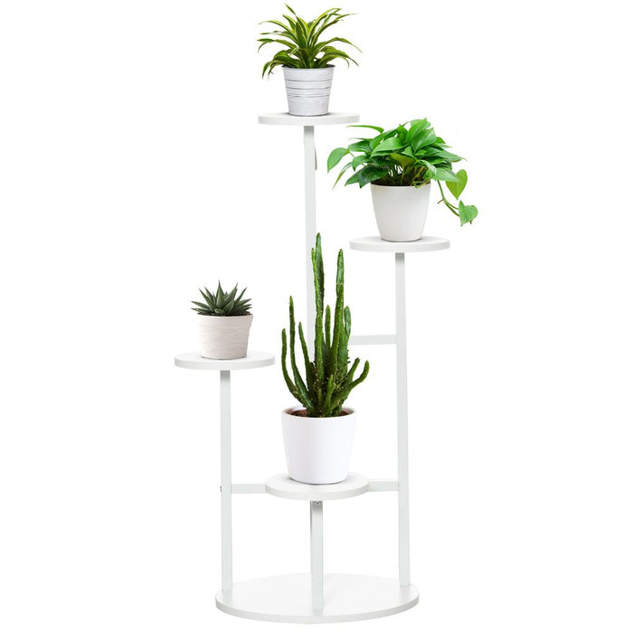 Premium 5 Tier Plant Stand: Flower Pot Holder Storage Organizer - Sturdy | Outsunny