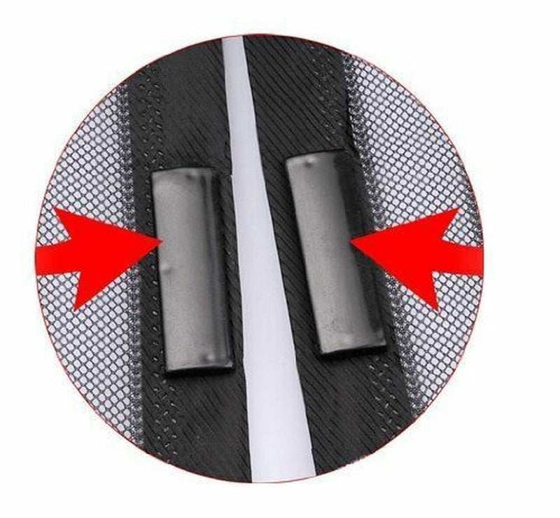 Vinsani Door Mesh - Bug-Free Solution for Open Spaces - Easy Assembly - Fits Single & Sliding Doors - UV Resistant