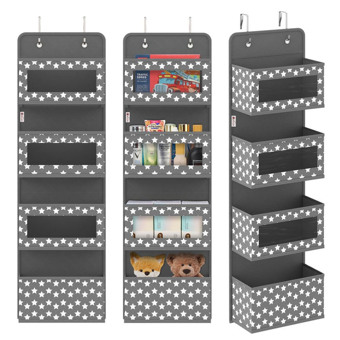 VINSANI 4TIER DGREY HANGING ORGANISER 1010281