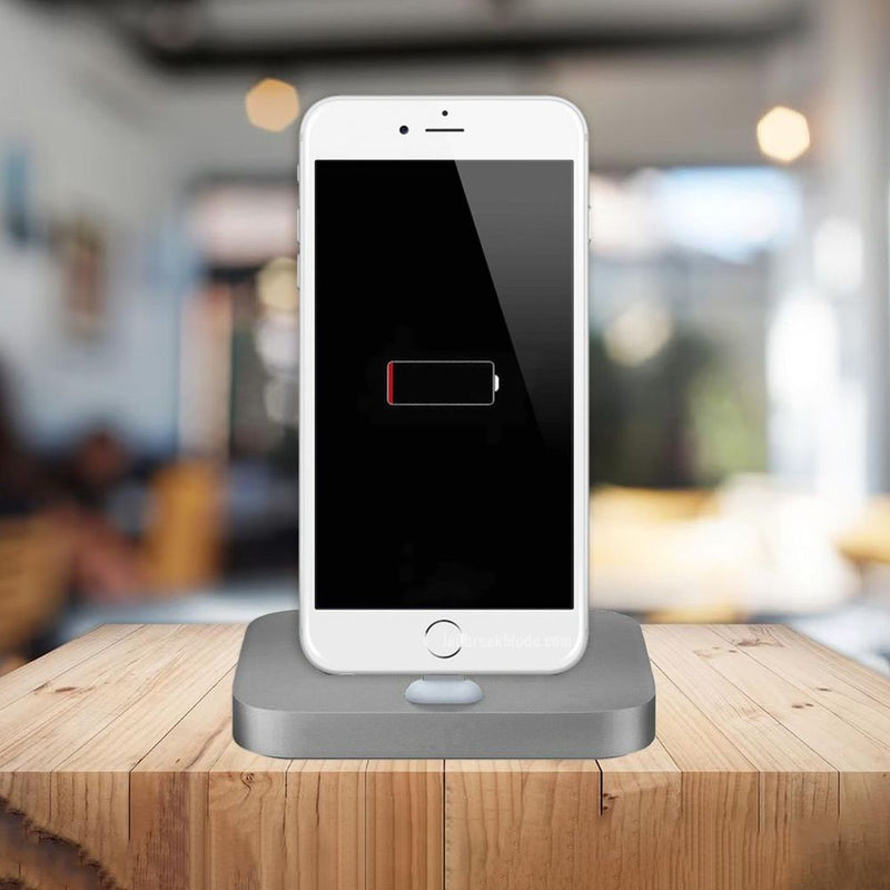 Aquarius Aluminium Phone Dock - Eight-Pin, Space Grey