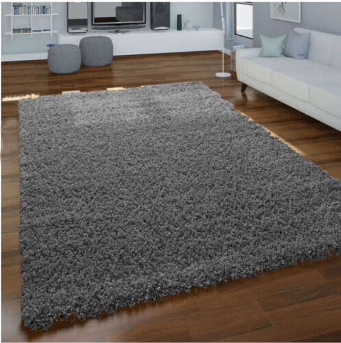 Premium Grey Mix Shaggy Rug - 80x150: High Quality, Plush Feel, Contemporary Style