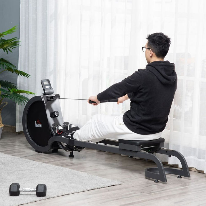 Ultimate Magnetic Foldable Rower: 16-Levels, Home & Gym