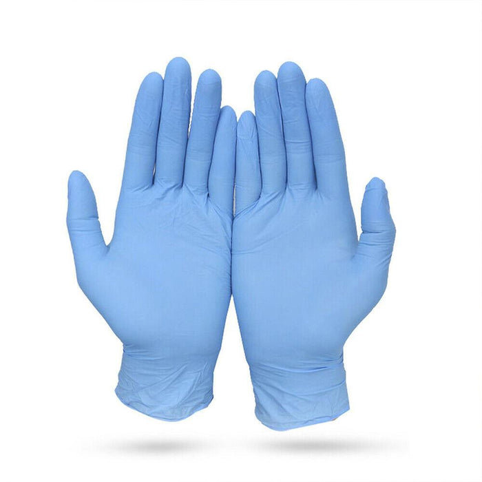 Vinyl Powder-Free Medical Surgical Gloves Extra Small Clear  or Small Blue 100pk