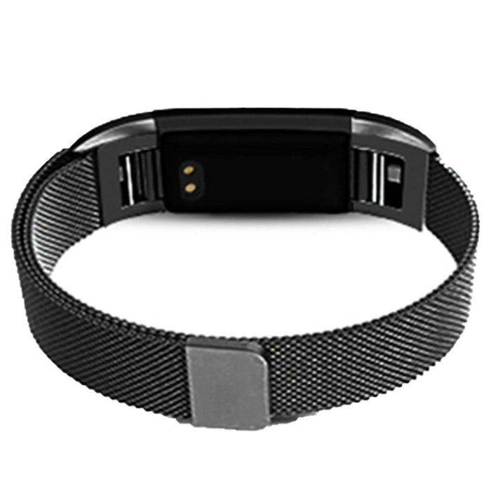 Aquarius AQ115 Splashproof Fitness Tracker - Metal Mesh Strap - Space Grey