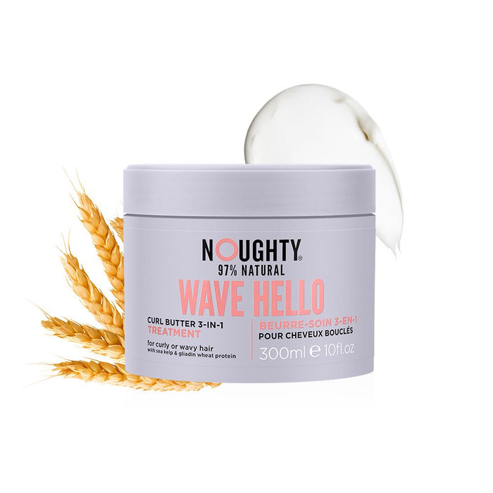 Noughty Wave Hello Curl Butter - 3-in-1 Treatment - 300ml