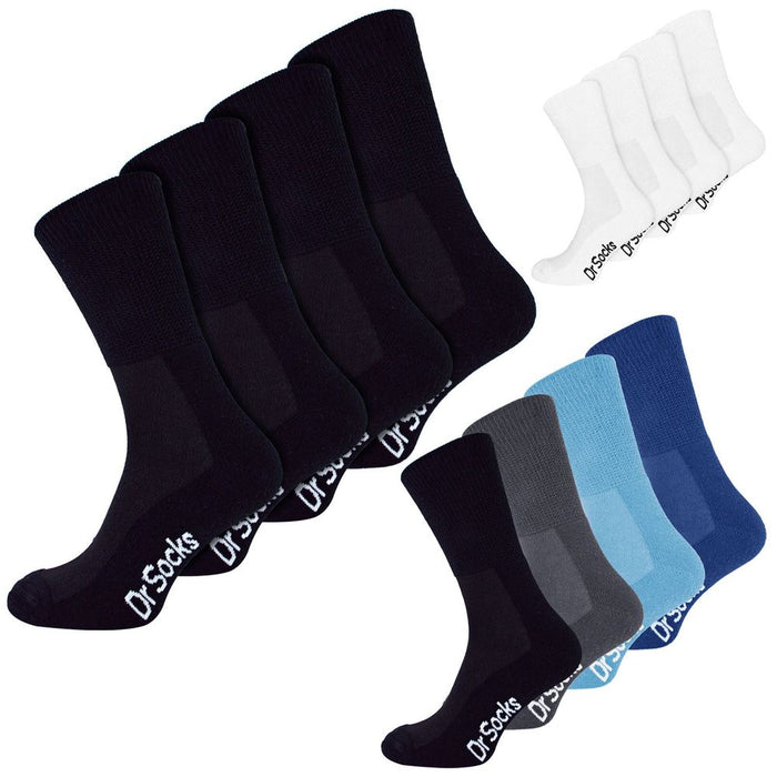 Dr.Socks 4 Pack Bamboo Diabetic Socks