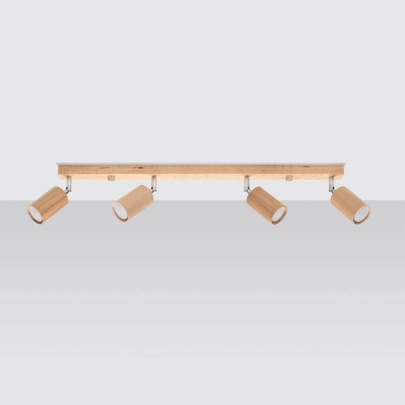 Ceiling lamp wood Berg Scandinavian Design GU10