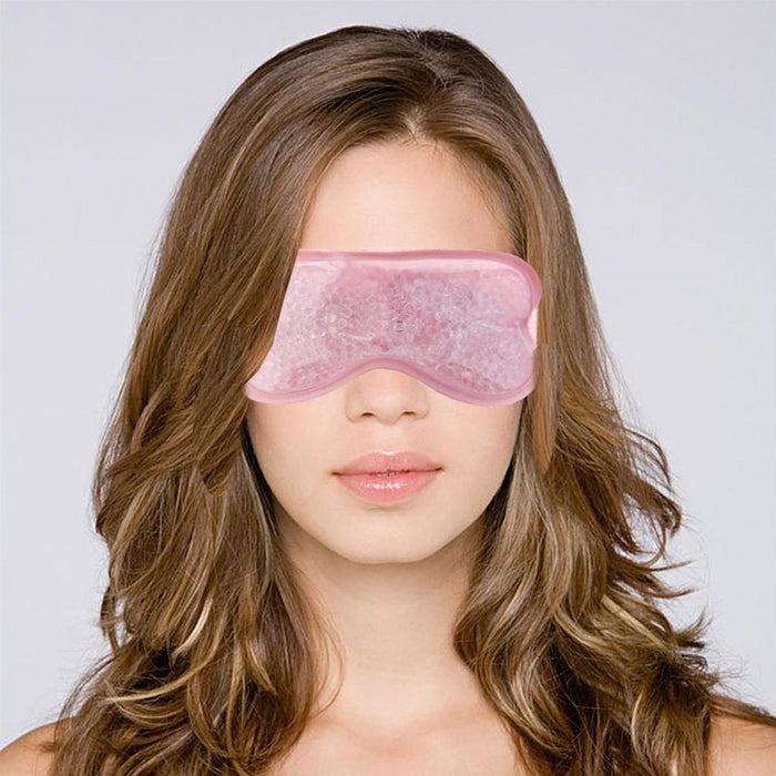 ASAB Gel Eye Mask Pink AS-05053: Soothing Treatment for Aches and Pains, Contours to Face, Easy to Use and Reusable