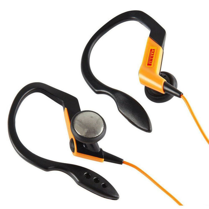 Pirelli Ear Clip Sports Headphones Bass Pipe Design 3.5mm Stereo Jack 15mm Unit