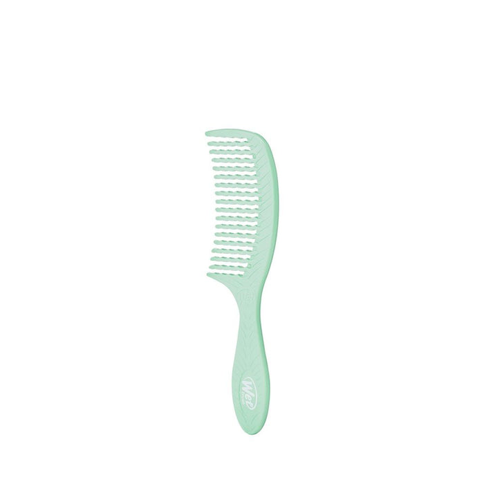 WetBrush Go Green Tea Tree Oil Treatment Comb - High Quality, Professional Hairbrush for Restoring Shine - Detangling and Split End Minimizing - Ideal After Dry Shampoo - Perfect for All Hair Types