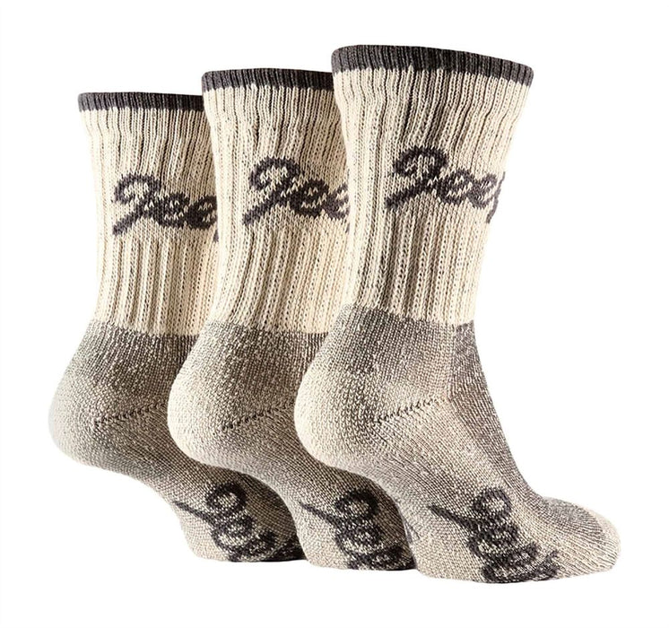 Jeep - 3 Pairs Ladies Terrain Socks