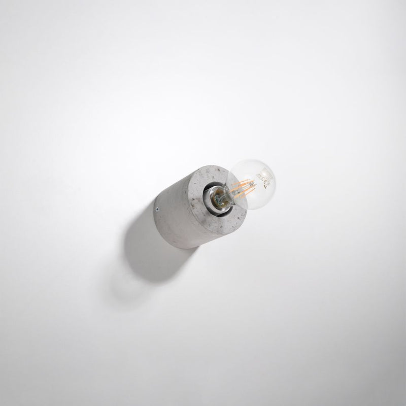Industrial Design Wall Lamp - High Quality Concrete - E27 Socket