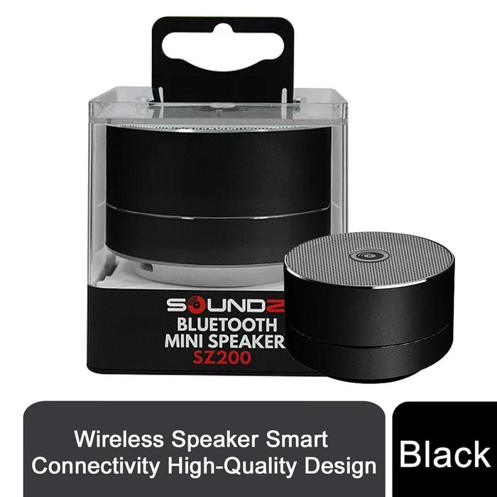 Ultimate Soundz Bluetooth Speaker: Wireless, Portable, High-Quality Design-Black