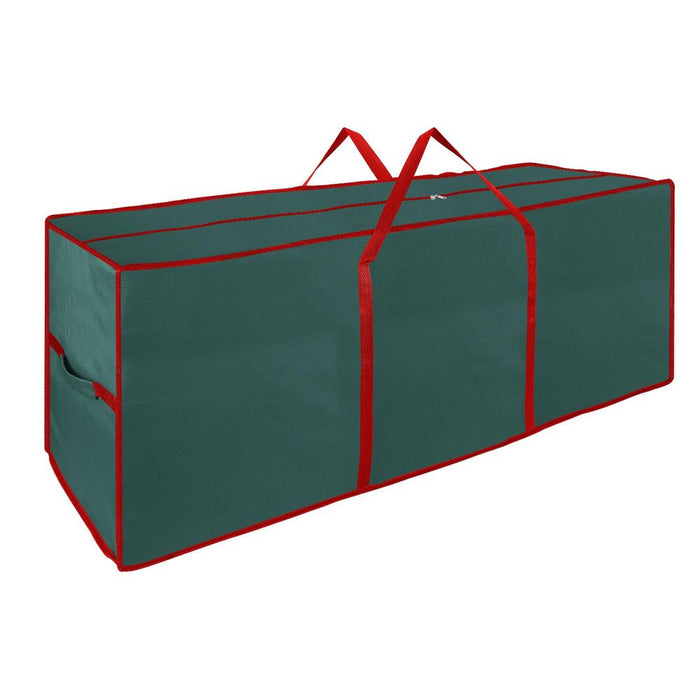 VINSANI XMAS GREEN FABRIC STORAGE BAG 1010038