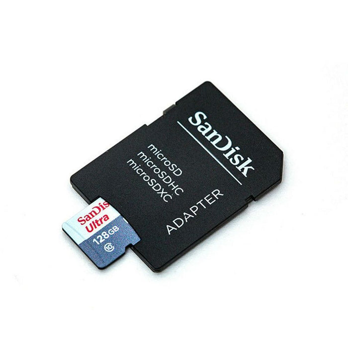 SanDisk Ultra 128 GB - microSDXC Card: Class 10, Fast Transfer, Waterproof, Shockproof
