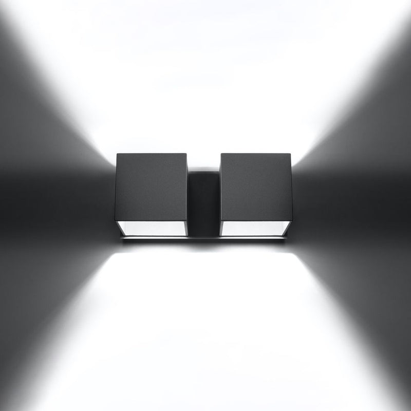 Modern Aluminum Wall Lamp - Quad Collection, G9