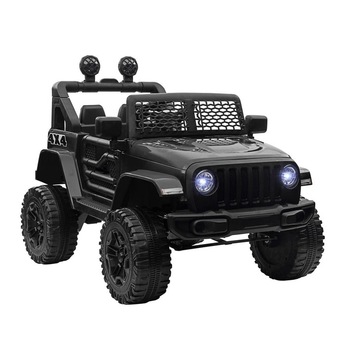 Ultimate Off-Road Kids Ride On Car: Remote Control, 12V, Black, HOMCOM