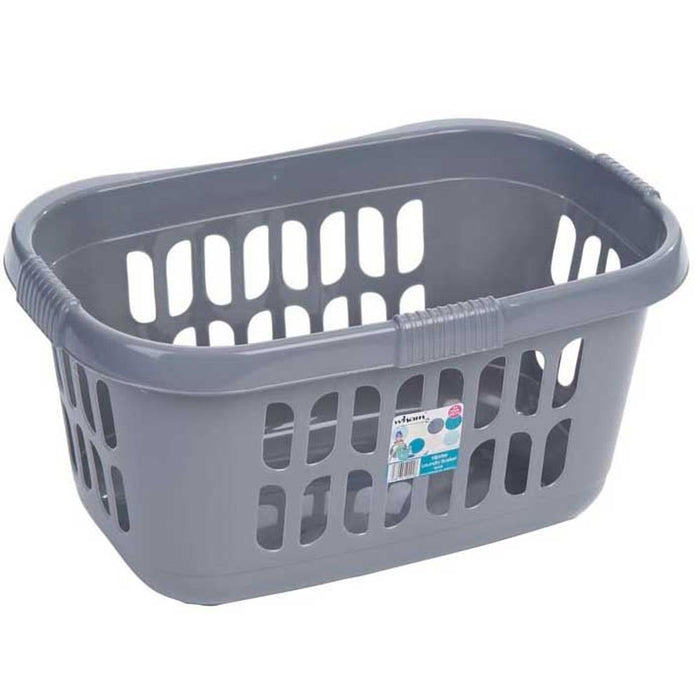 Deluxe Hipster Laundry Basket Silver