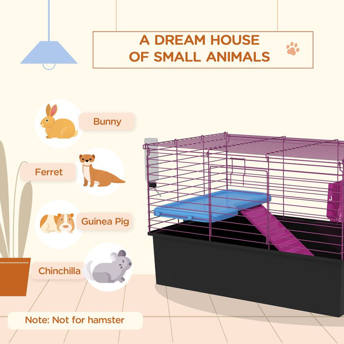 Premium Cage & Hutch for Small Animals, Pet Playhouse, Quality Design