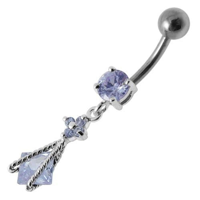 Fancy  Dangling Navel Body Jewelry Ring