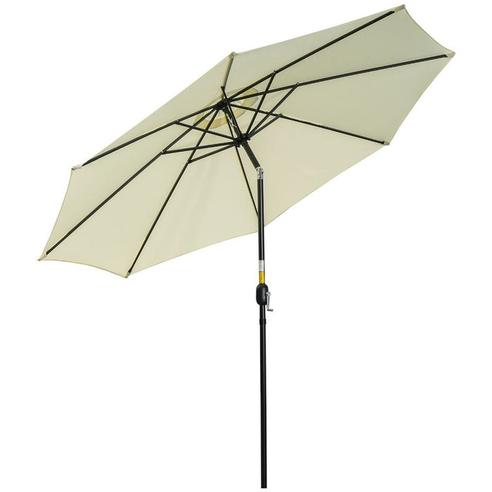 Premium Outsunny Patio Umbrella - Sunshade Canopy w/ Tilt & Crank for Outdoor Bliss