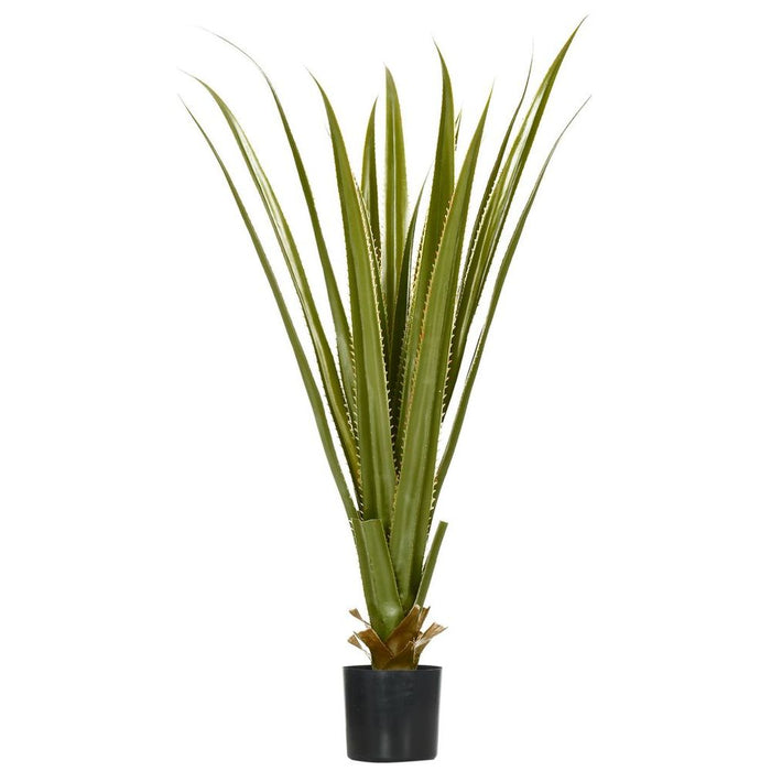 HOMCOM Artificial Agave Succulent - Realistic Desk Decor, Indoor/Outdoor - 90cm