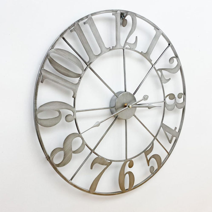 Minimalistic 50cm Wall Clock - Sleek Design, Accurate Time - Battery Included!