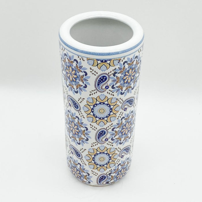 Premium Quality 18" Blue & White Umbrella Stand