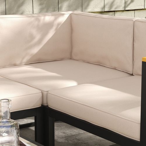 Outsunny Replacement Cushions for Outdoor Furniture Garden Seat Cushion Pad