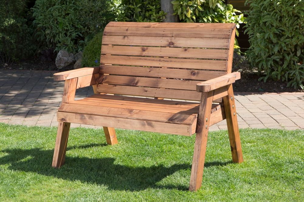 Premium Two-Seat Bench: Rot-Free, FSC Certified, UK-Made