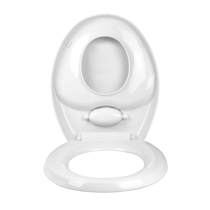 VINSANI 2 in 1 Child & Adult Friendly Toilet Seat - Soft Close, High Quality - Fits Standard UK Toilets - Easy to Clean