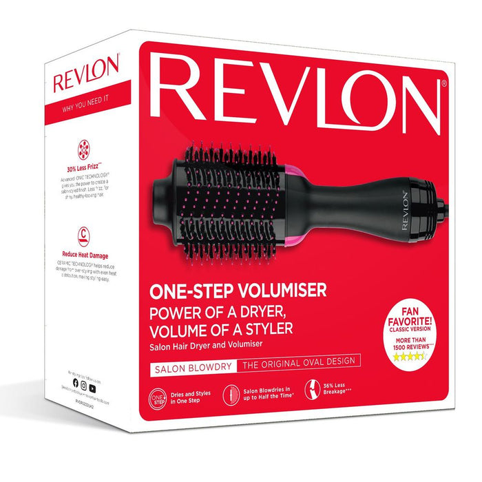 REVLON Pro Salon One Step Hair Dryer Volumizer - Fast, Frizz-Free Volume & Brilliant Shine