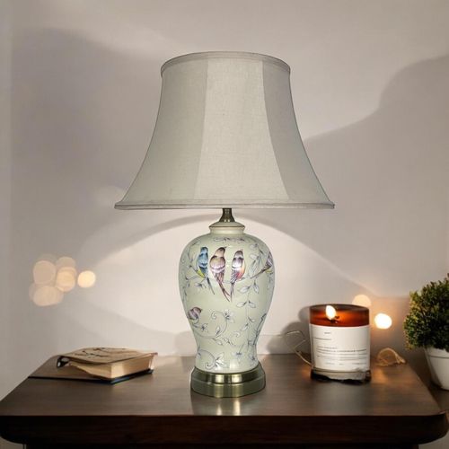 37CM LAMP AND SHADE