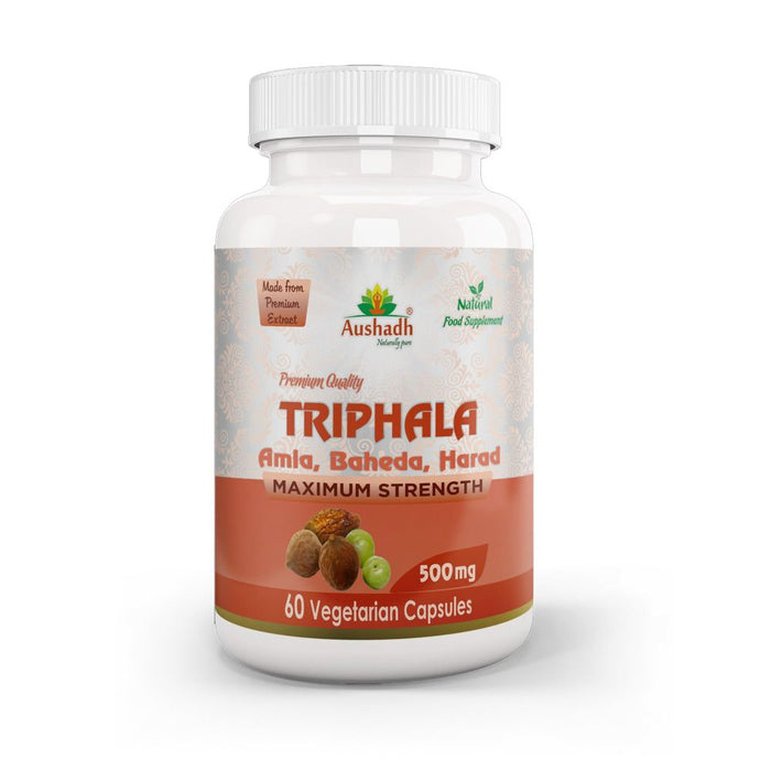 Premium Triphala Capsule with Amla, Behada & Harada