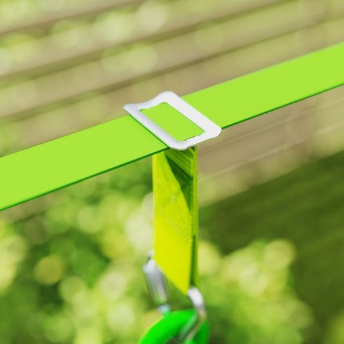 AIYAPLAY 3 Piece Kids Zip Line Kit for Garden, 10m Length, Up to 50kg