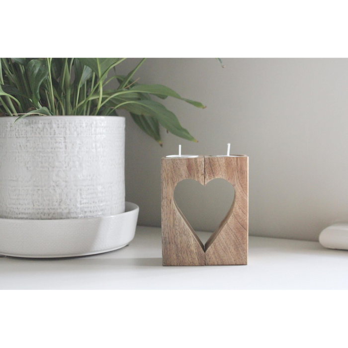 Romantic Heart Tealight Holders