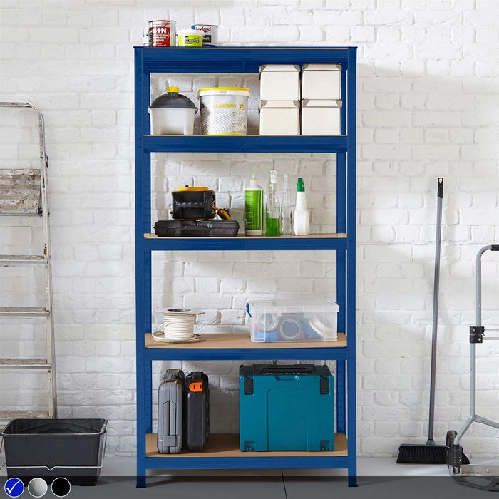 Large 5 Tier Garage Shelving Racking