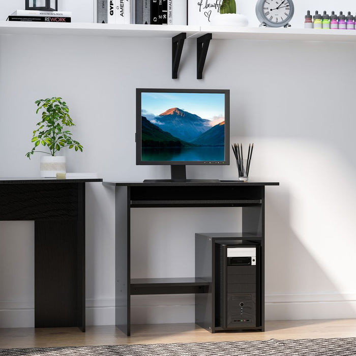 Computer Desk, 73.5H cm-Black