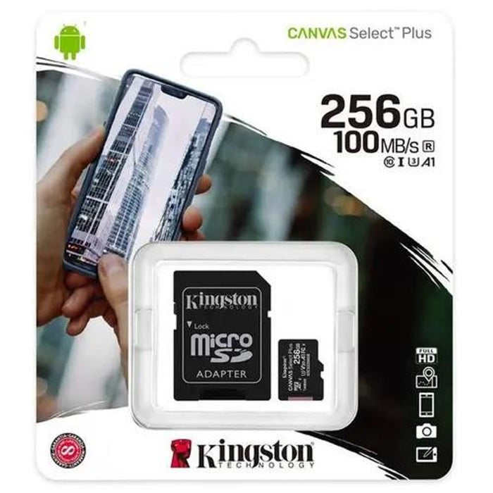 Kingston Canvas Select Plus MicroSD - 256GB