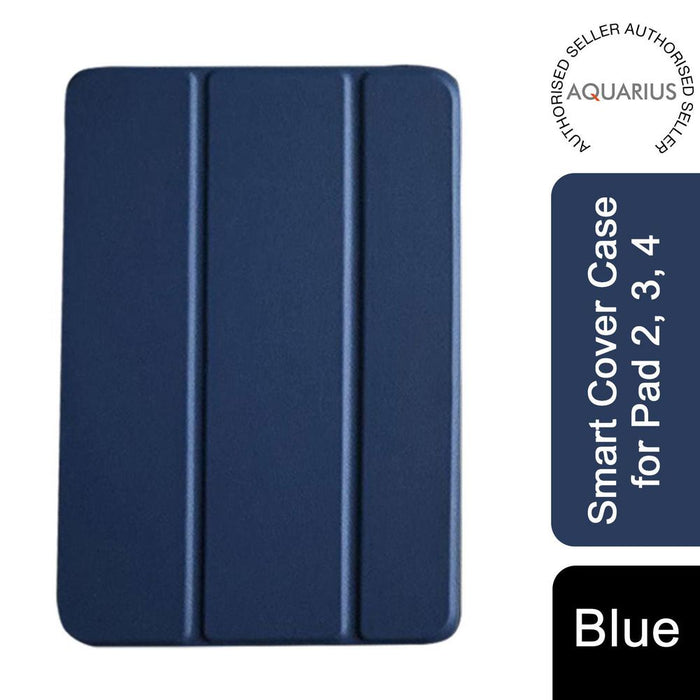 Aquarius Smart Cover Case for iPad 2,3,4 - Blue